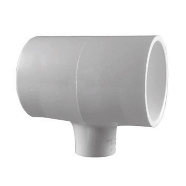 Charlotte Pipe And Foundry Charlotte Pipe & Foundry PVC024004450 90 deg PVC Reducing Tee 1 x 1 x 0.75 44896 - main
